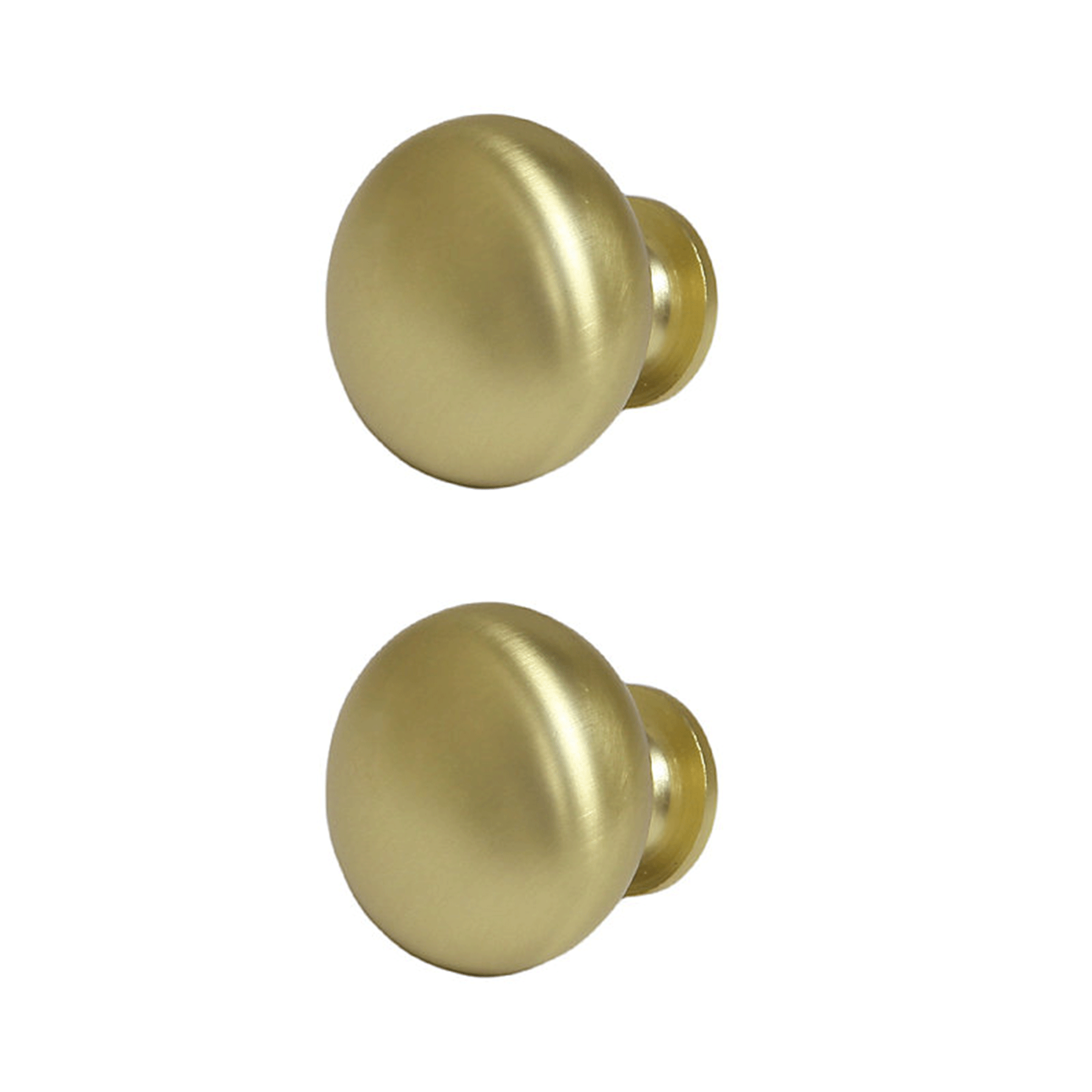 Gold pull handles