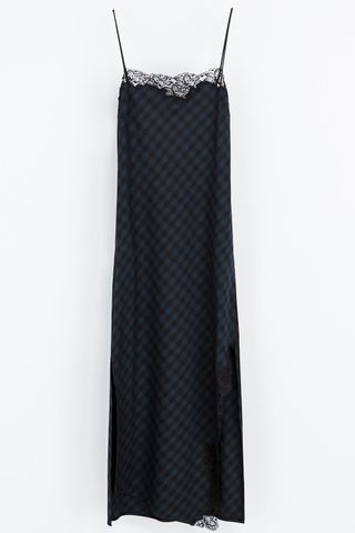 Zara Lingerie Maxi Dress