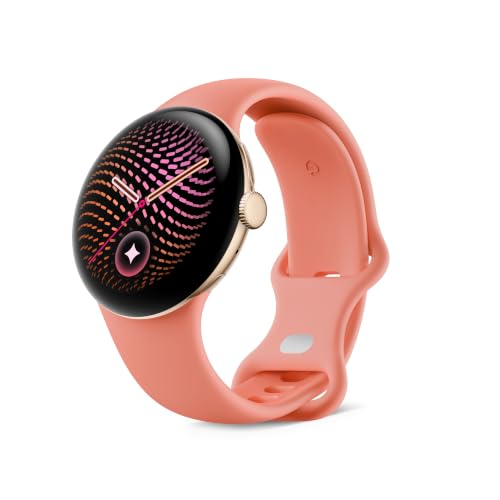 Google Pixel Watch 5 (41 Mm) - Smartwatch - Champagne Case/canyon Band, Wi-Fi