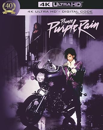 The Blu-Ray package for Purple Rain