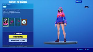 Fortnite Starter Pack Iris