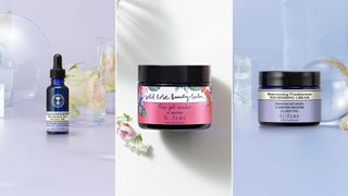 an image of british skincare brands neals yard products