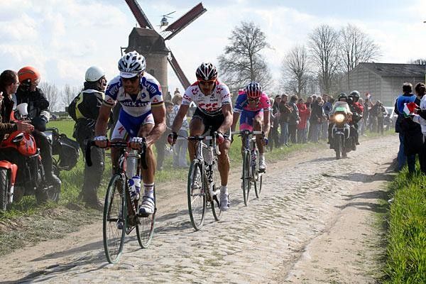 The break royale passes the windmill.