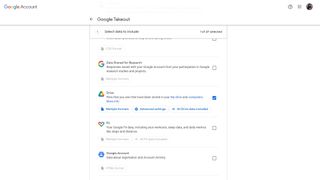 How to download your data from Google Drive with Takeout.