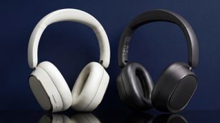 FiiO EH13 wireless headphones: one pair in white, one in black