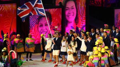 Two-time Olympic gold medallist Andy Murray was Team GB’s flag bearer at Rio 2016 