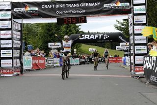 Jochen Kaess wins stage three of the Trans Germany
