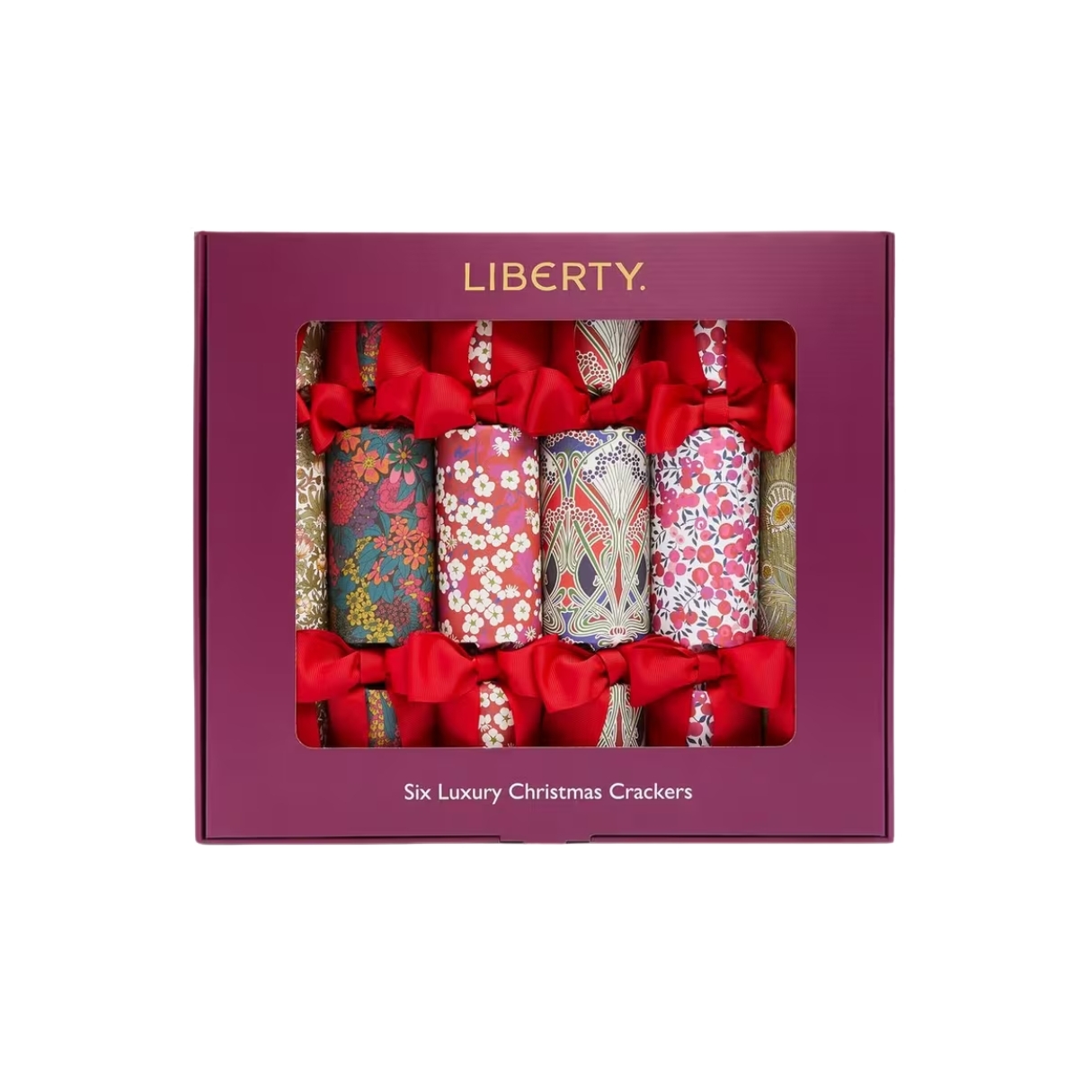 Liberty print Christmas crackers