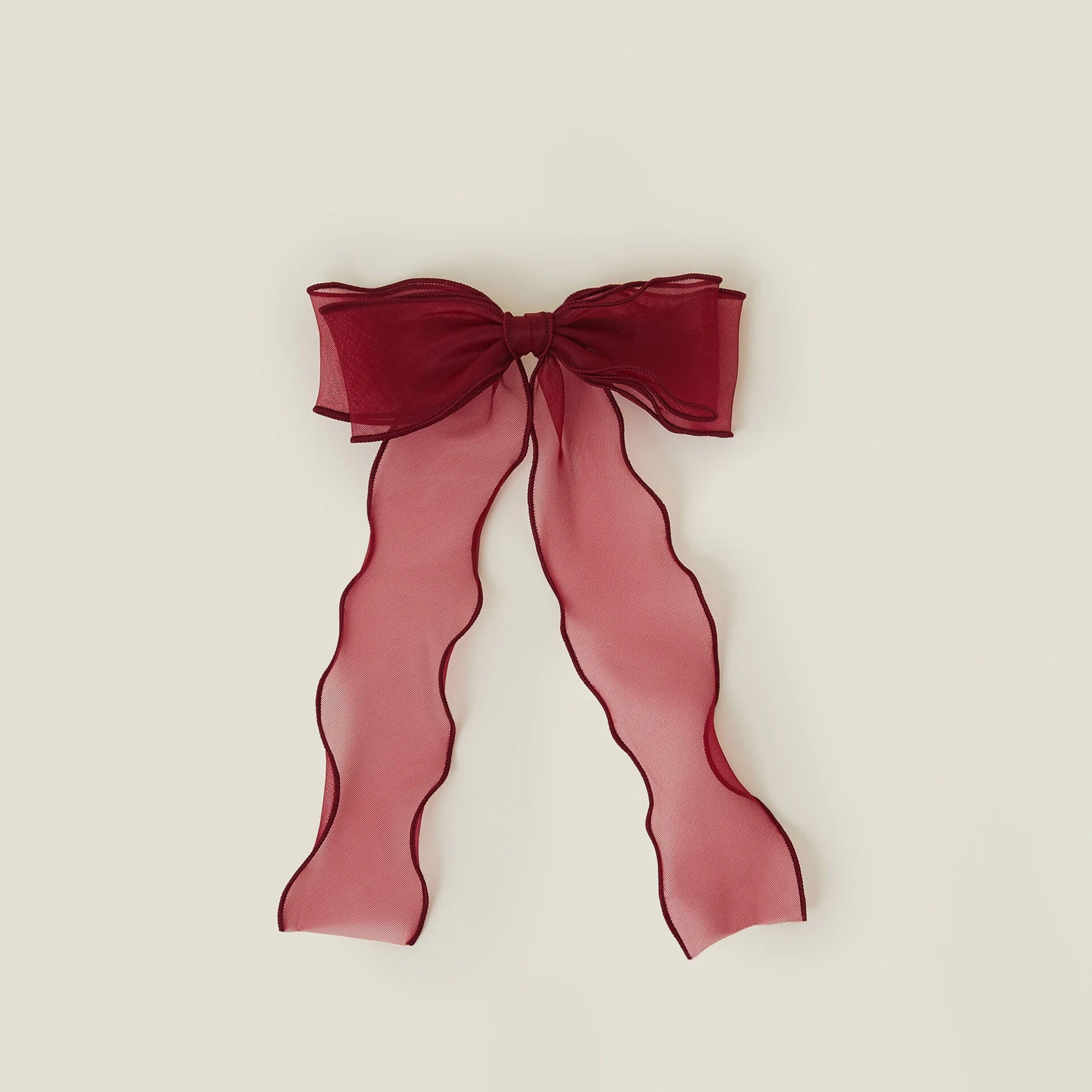 Accessorize Organza Bow Hair Clip