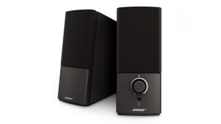 Bose Companion 2 Series III computer speakers on white background