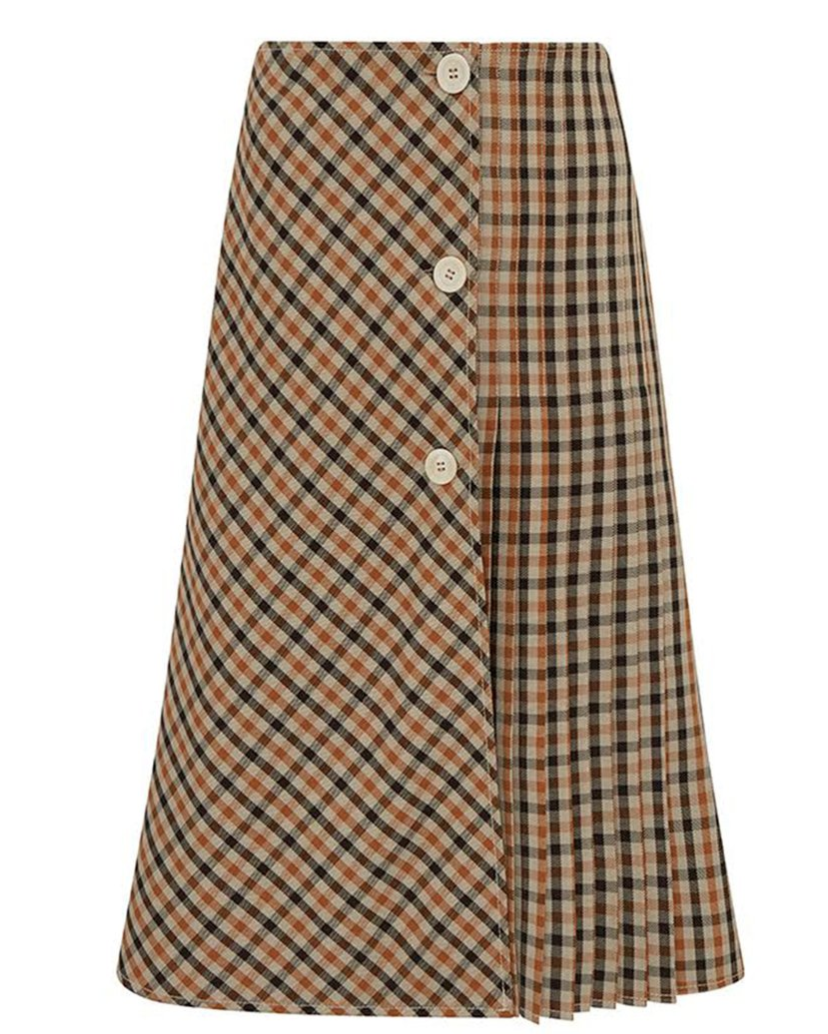 The 9 Best Plaid Skirts of 2021 Plaid Skirt Outfits Marie Claire