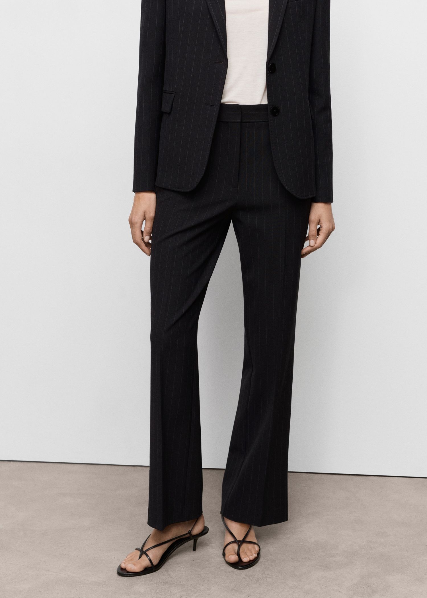 Straight-Fit Suit Trousers - Women | Mango United Kingdom