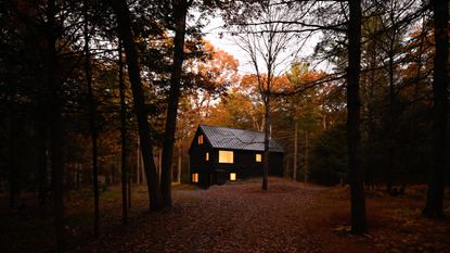 Rowley House, a woodland retreat in New York State, Something Out of Nothing Architecture Studio (SOON)