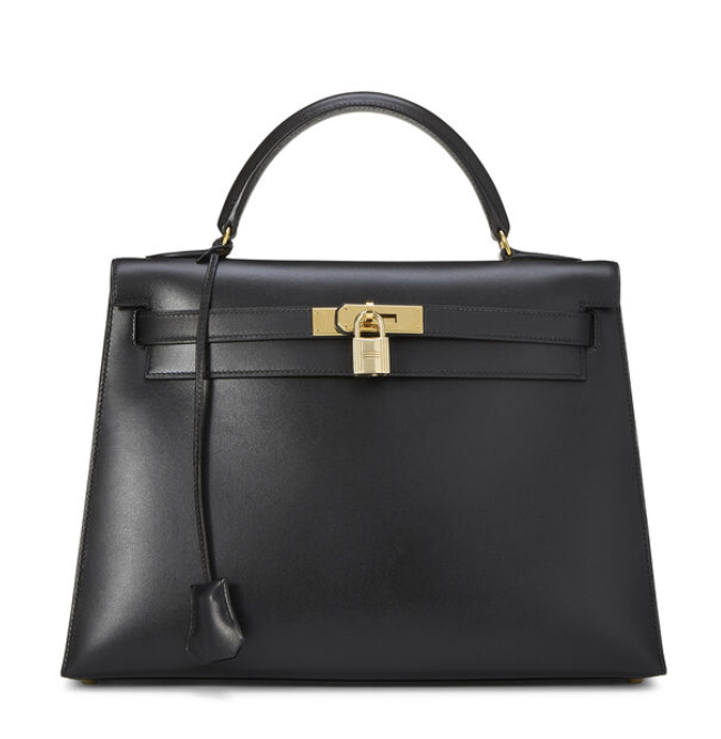 Herm&amp;egrave;s, Black Box Kelly Sellier 32