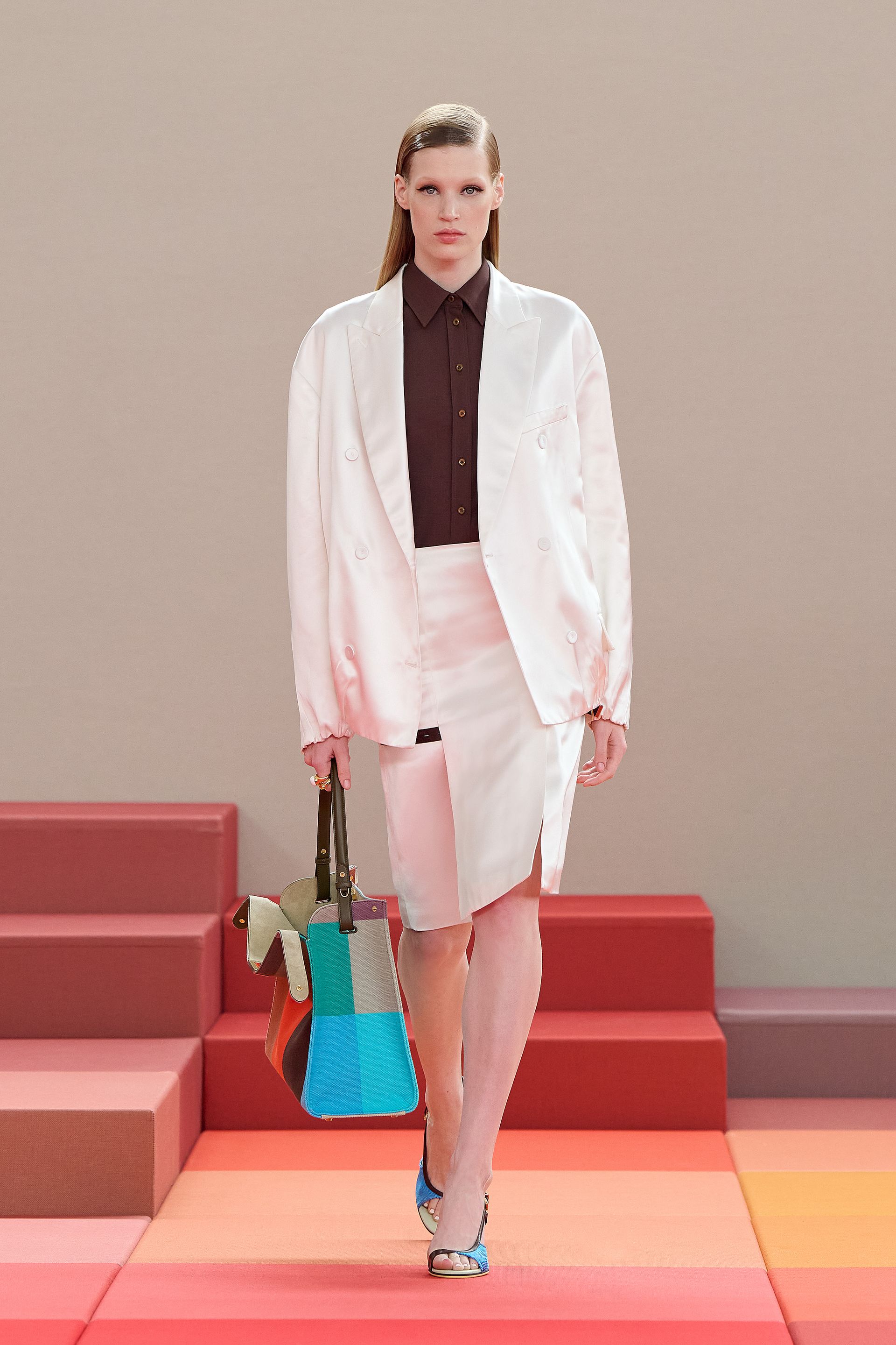 Model on the Fendi spring/summer 2026 runway.