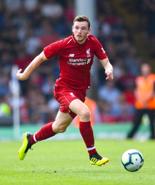 Liverpool and Scotland full-back Andy Robertson