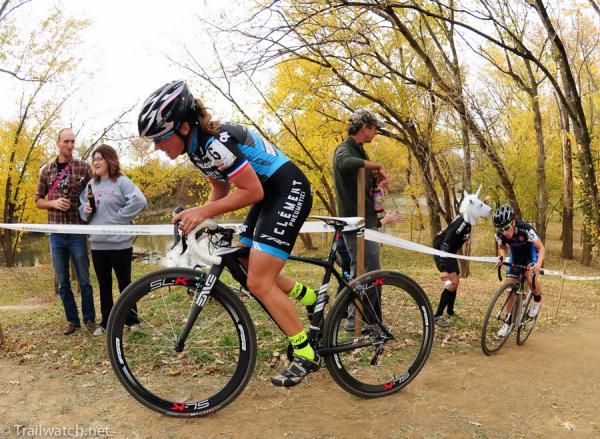 Caroline Mani (Raleigh Clement) looked solid during the whole race