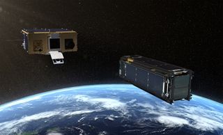 Prox-1 deploys the LightSail 2 spacecraft in Earth orbit.