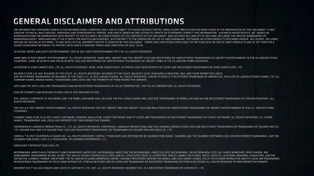 AMD FidelityFX Super Resolution slide deck