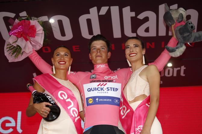Bob Jungels continues to lead the Giro d'Italia