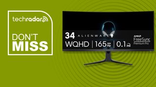 Alienware AW3423DWF curved gaming monitor