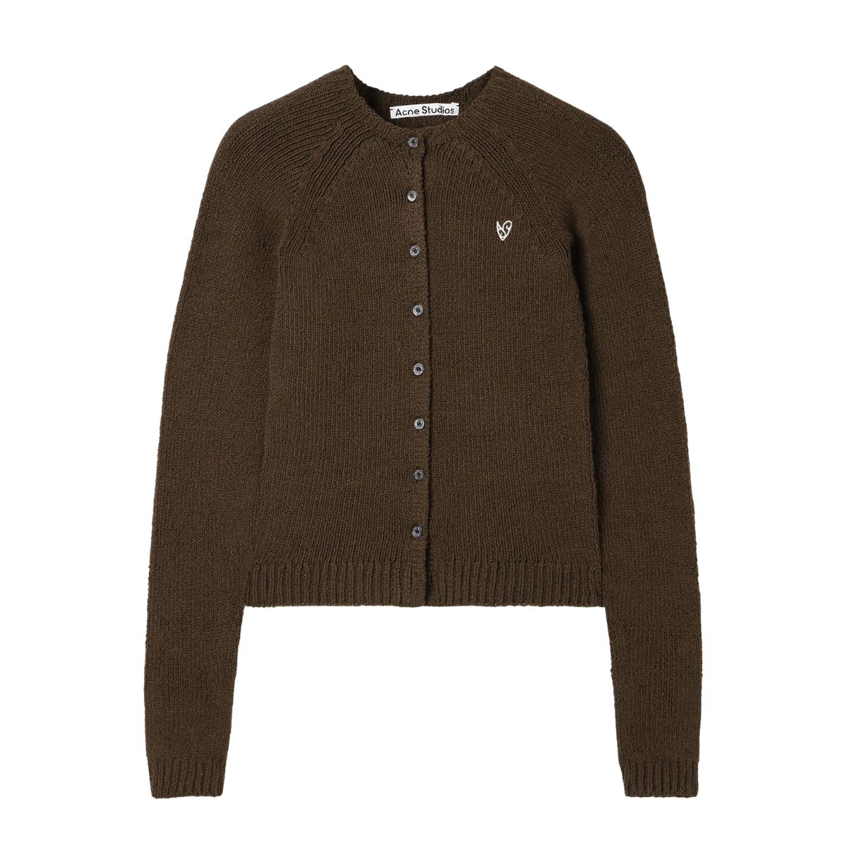 ACNE STUDIOS, Embroidered Organic Cotton-Blend Cardigan