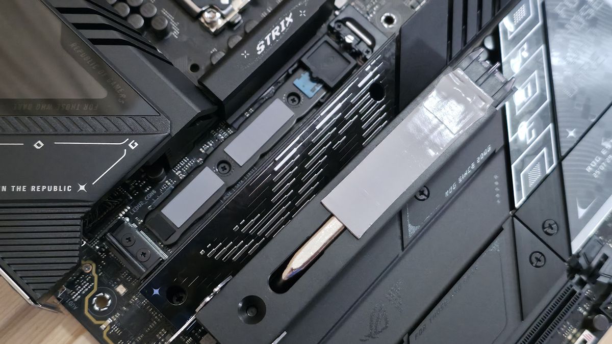 Testing motherboard m.2 heatsinks