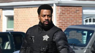 LaRoyce Hawkins as Officer Atwater in Chicago PD Season 10