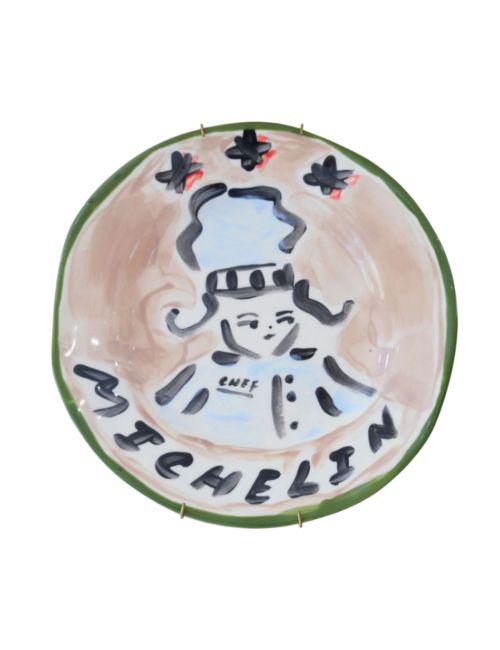 Michelin Star Decorative Plate