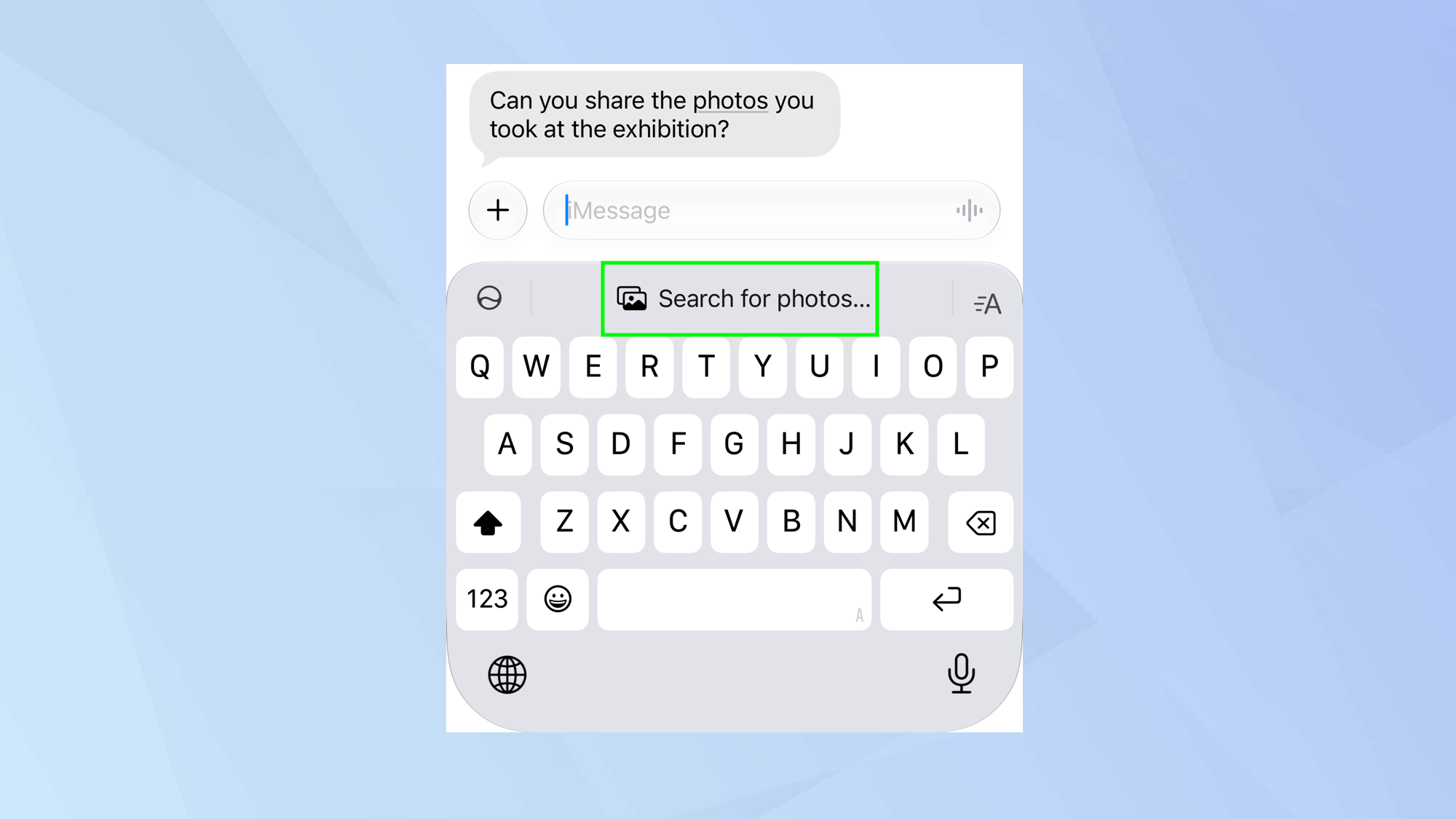 messages iOS 27 one-tap suggestions