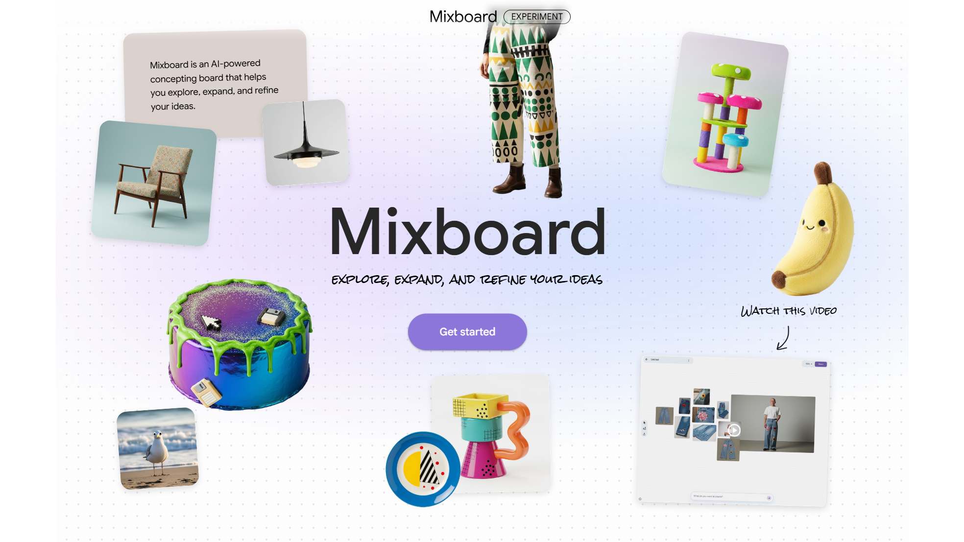 Mixboard screenshot