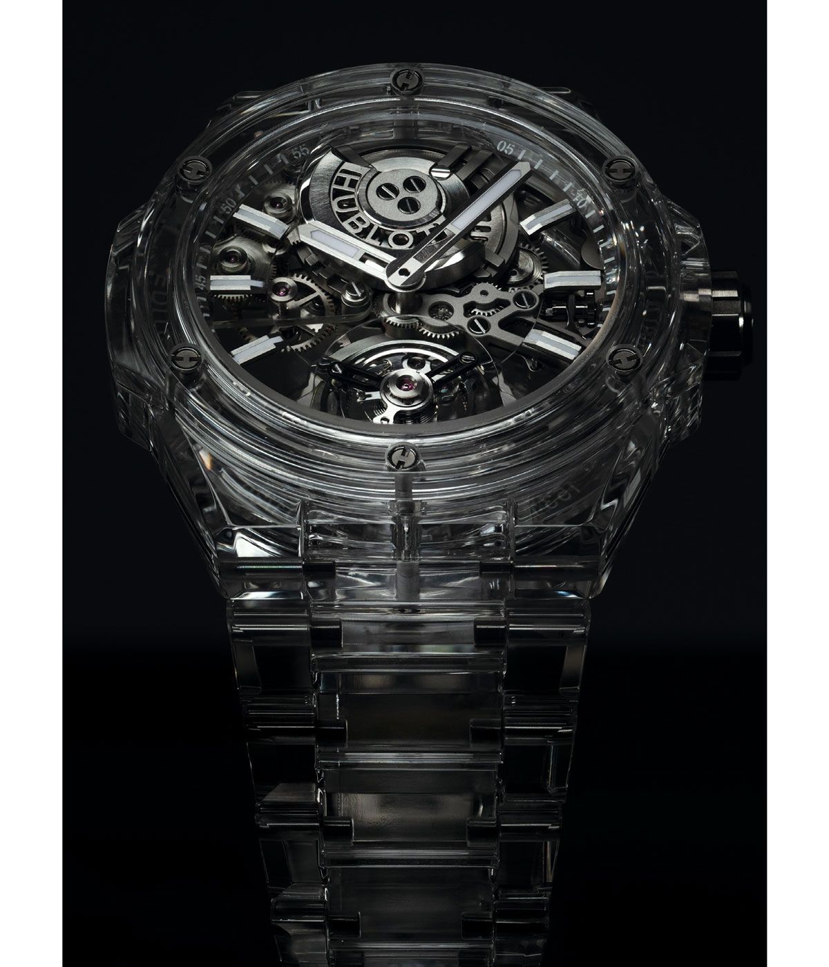 Big Bang Integral Tourbillon Full Sapphire by Hublot