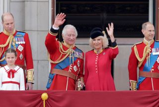 King Charles received a special surprise during his first Trooping the Colour