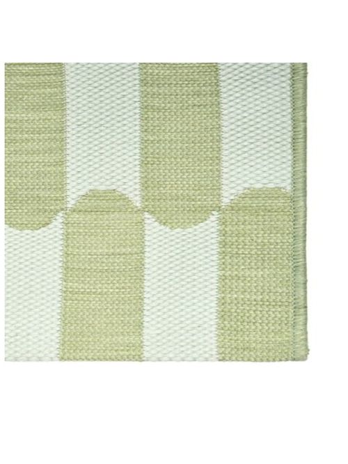 Beautiful 7' X 10' Tiled Stripes Outdoor Rug&nbsp;