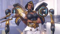 Domina, one of the new tank heroes in Overwatch.