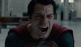 Superman screaming after killing Zod in Man of Steel