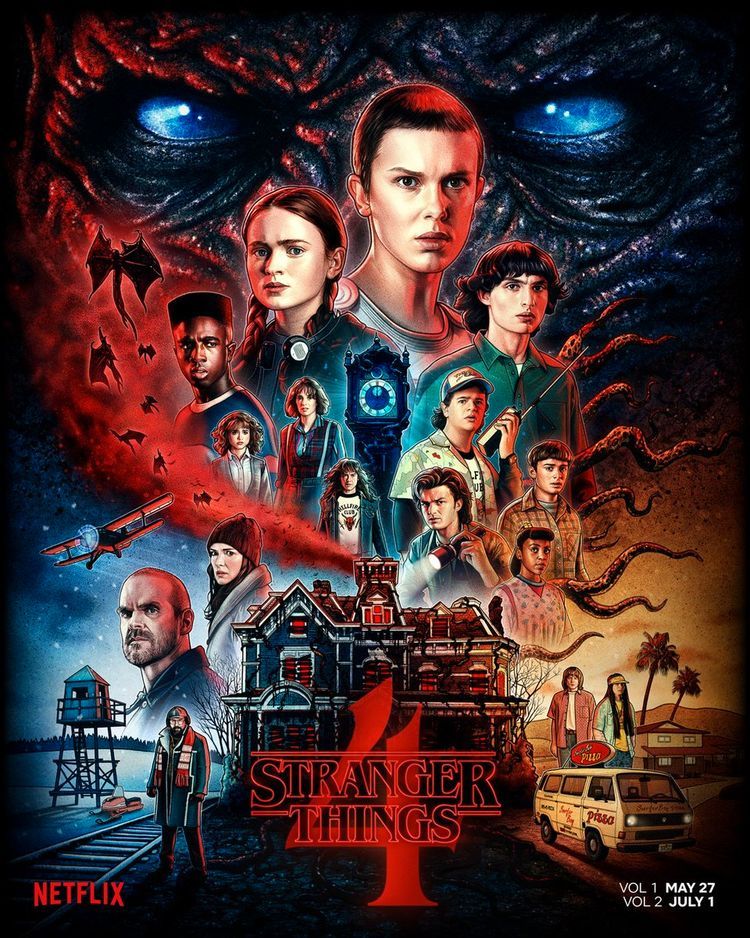 Stranger Things season 4 poster