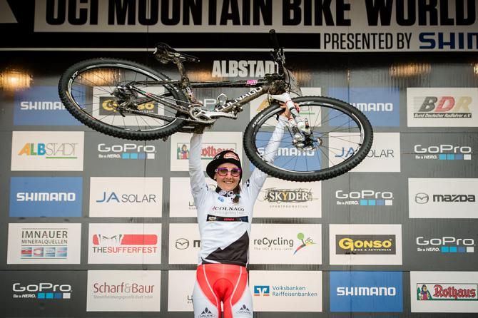Eva Lechner (Colnago Sudtirol) is the first World Cup leader of 2013.