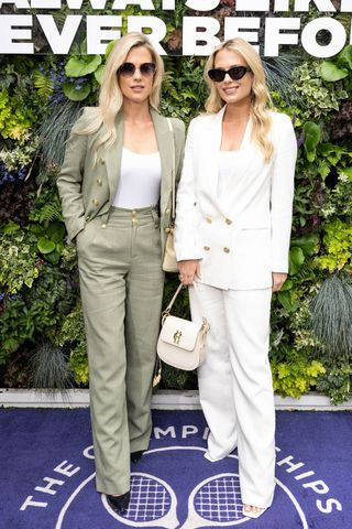 Amelia and Eliza Spencer at Wimbledon 2024