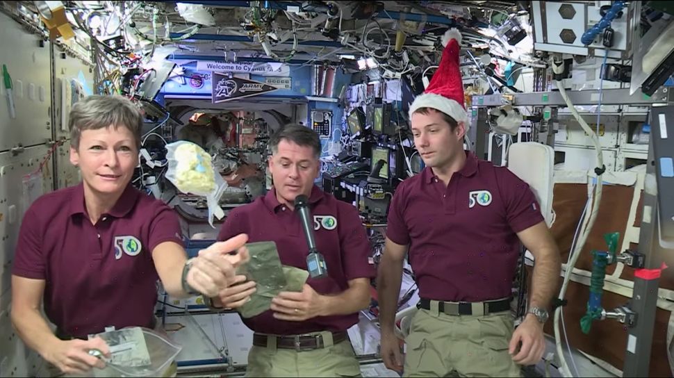 Christmas In Orbit: Astronauts Make Merry Aboard The Space Station | Space