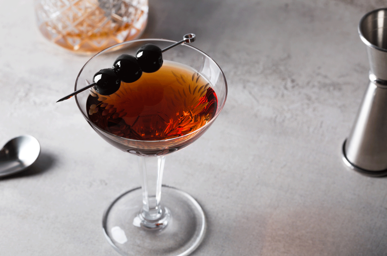Manhattan cocktail