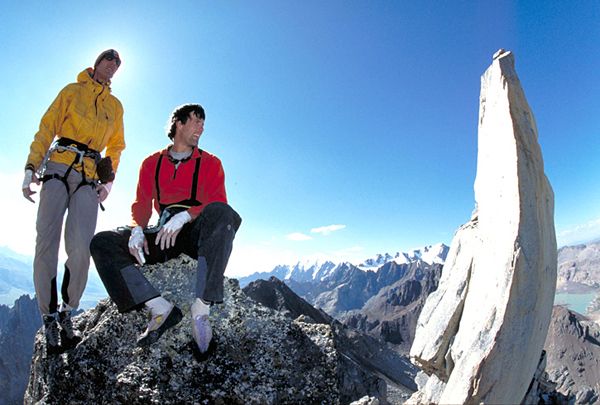 Mark Synnott at Jannu peak