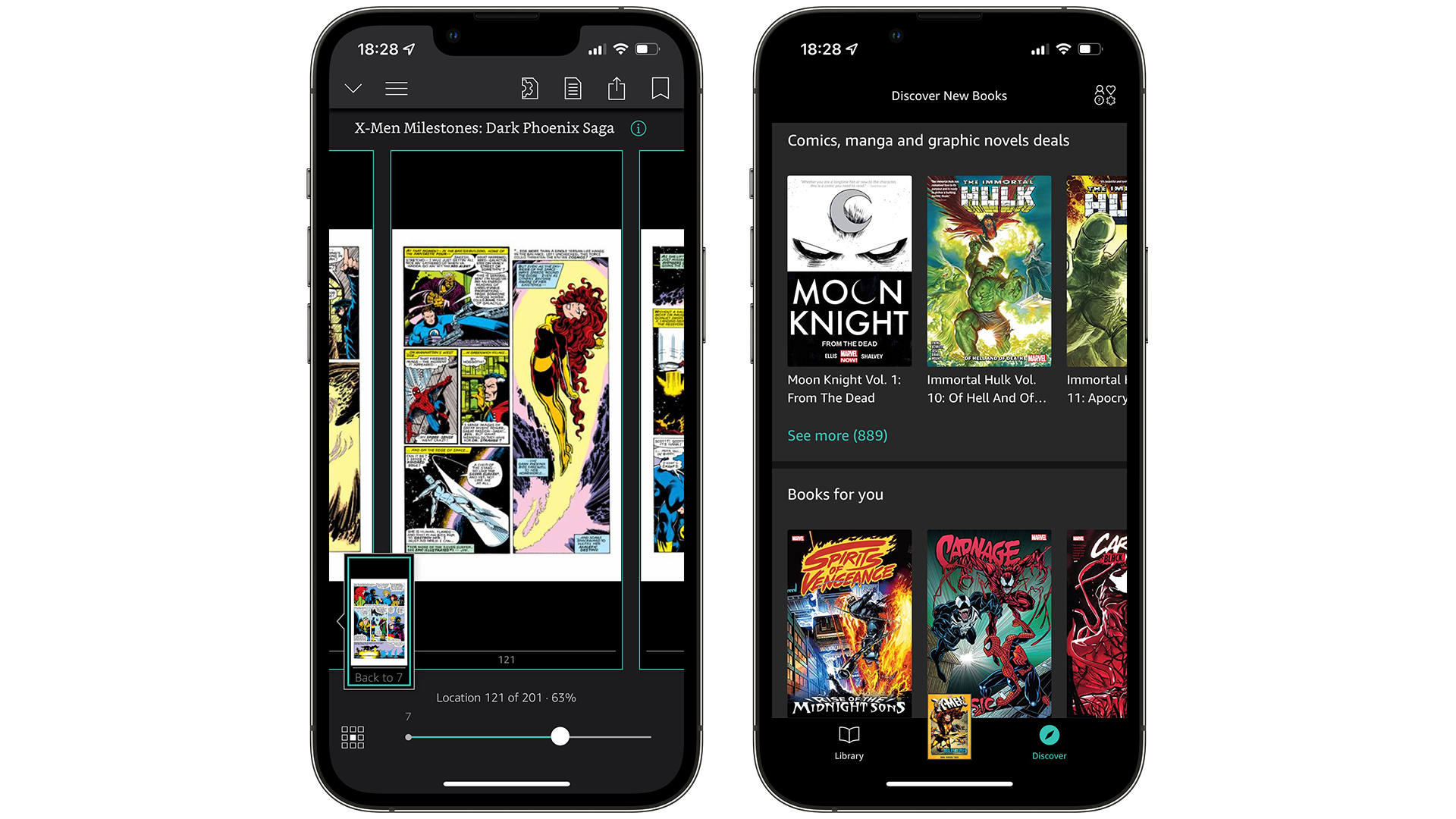 ComiXology iOS