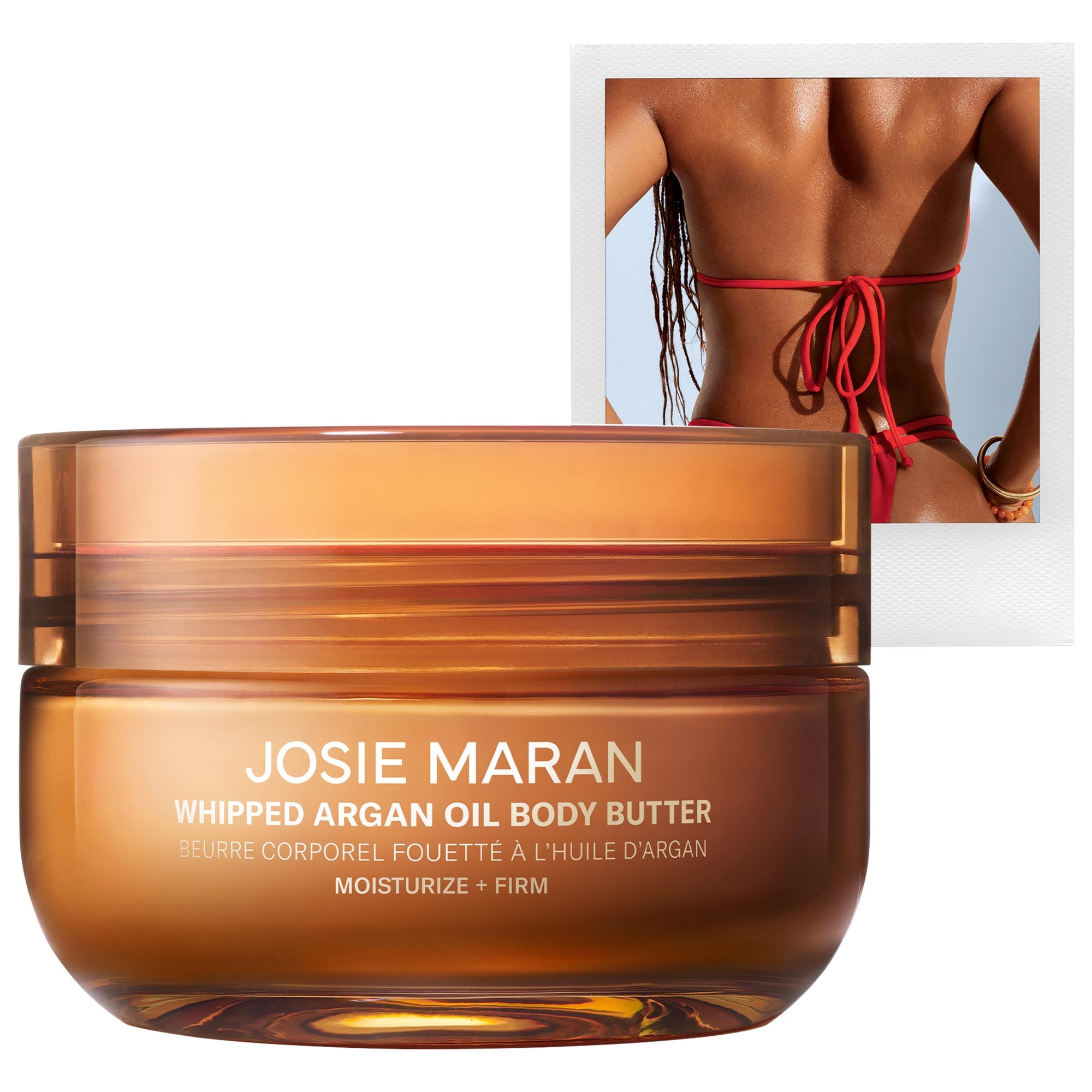 Golden Hour (amber, White Musk) - Whipped Argan Oil Refillable Firming Body Butter