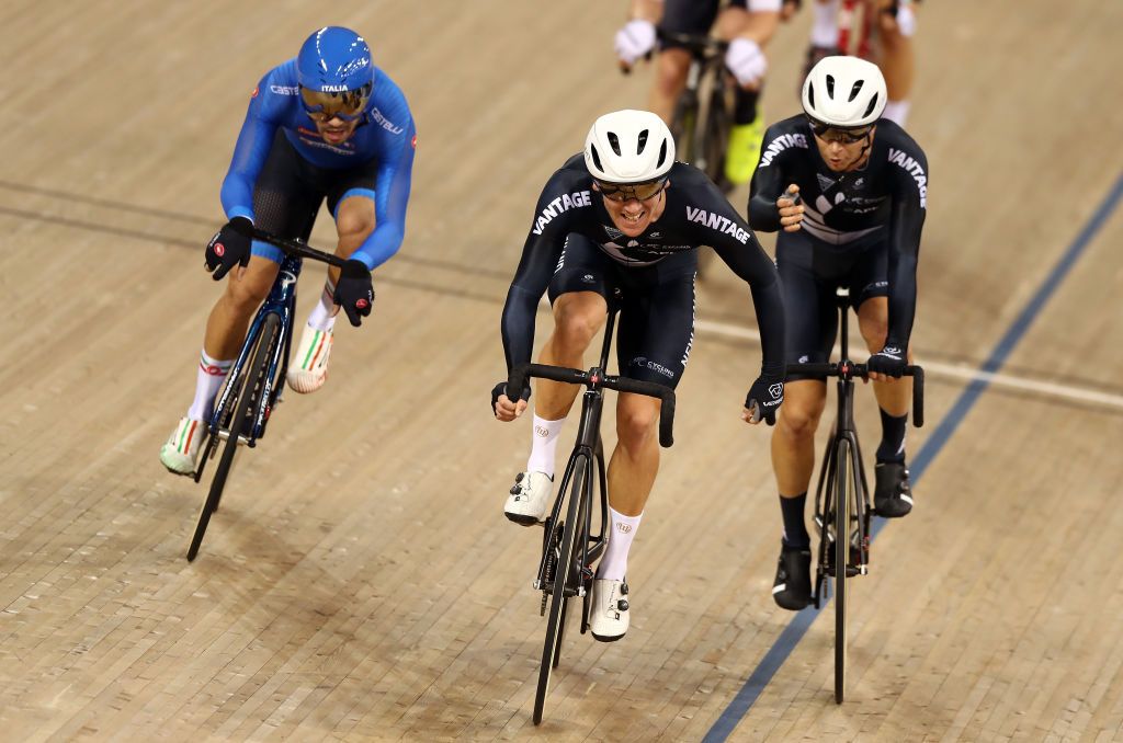 New Zealand win men's Madison on final day of Cambridge Track World Cup ...