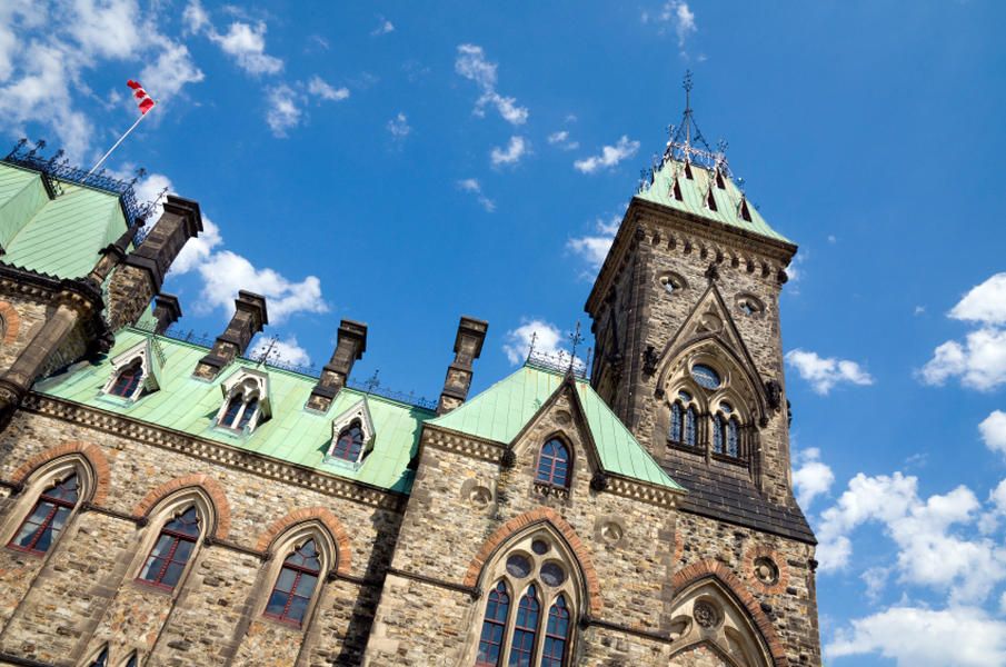 Watch crazy, chaotic footage of shots being fired inside Canadian Parliament