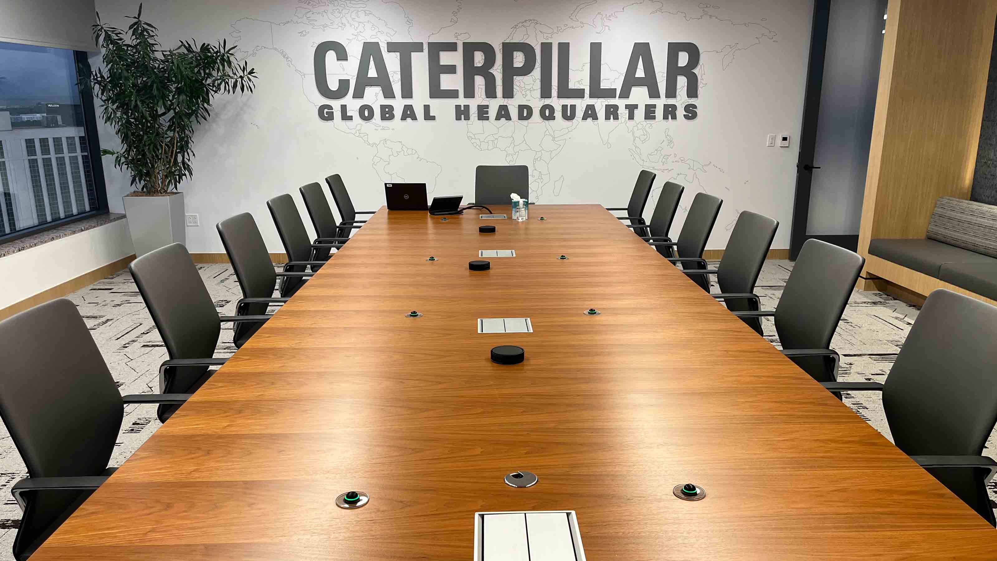 Caterpillar Global HQ Conference Room