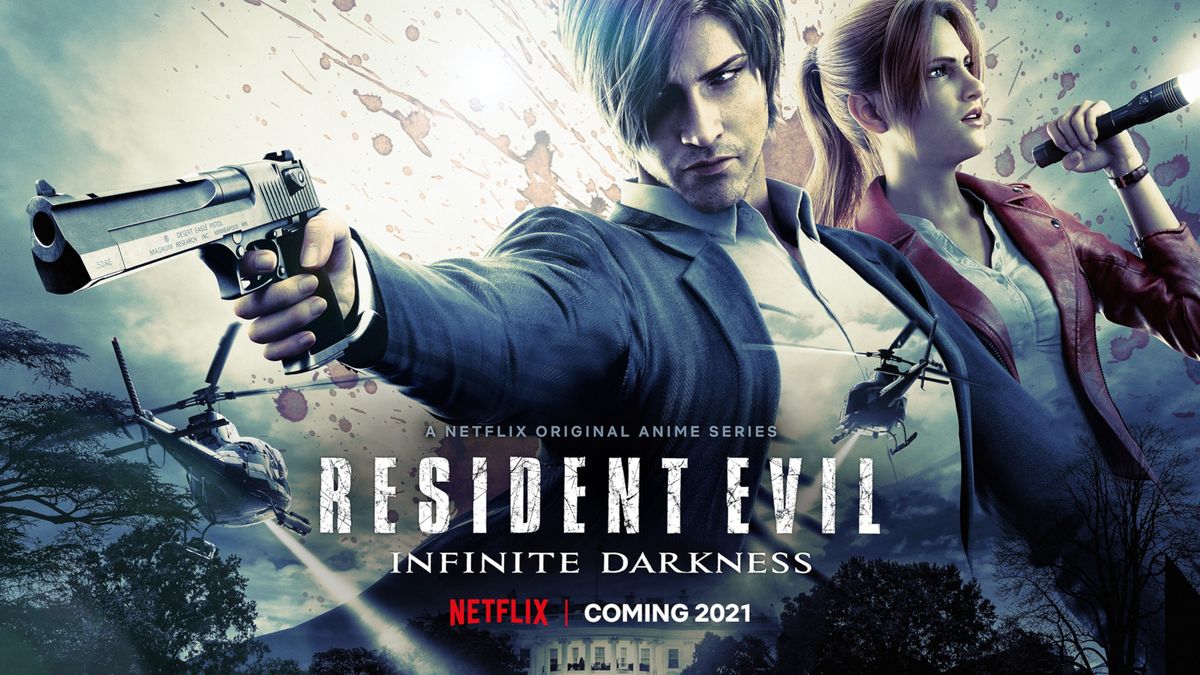 Animovaná série Resident Evil Netflix v hlavní roli s Claire a Leonem z Resident Evil 2 Remake