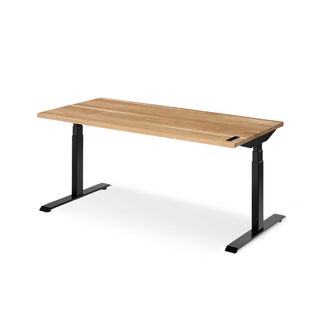 Uplift Desk (42 X 30 Inch) Standing Desk 2-Leg V2 Adjustable Stand Up  C-Frame (Industrial Style), Advanced Keypad, Wire Grommets, Wire Tray,  Rocker Board 