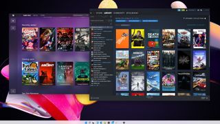 Microsoft Windows 11 with Steam and Xbox Game Pass